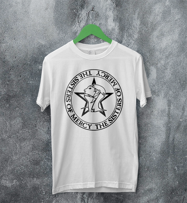The Sisters of Mercy Logo T-Shirt Gothic Rock Sisters of Mercy Shirt Punk Tee