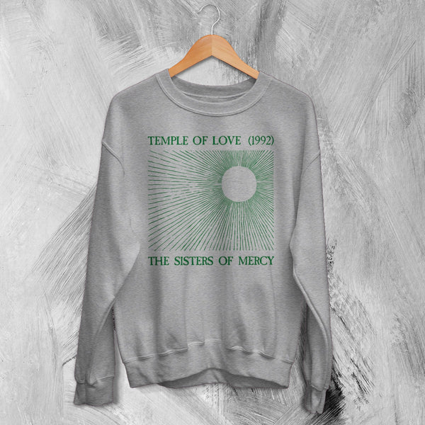 The Sisters of Mercy Sweatshirt Temple of Love Shirt 90s Sisters of Mercy Crewneck