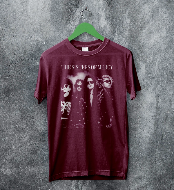 The Sisters of Mercy Member T-Shirt Punk Rock Sisters of Mercy Shirt Punk Music Tee