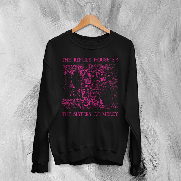 The Sisters of Mercy Sweatshirt The Reptile House Shirt Punk Rock Music Crewneck