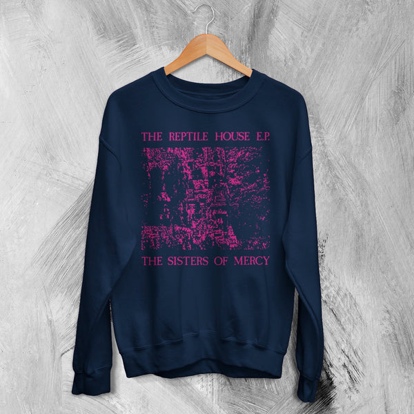 The Sisters of Mercy Sweatshirt The Reptile House Shirt Punk Rock Music Crewneck