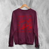 The Sisters of Mercy Sweatshirt No Time To Cry Shirt Punk Rock Album Crewneck