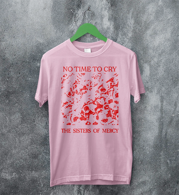 The Sisters of Mercy T-Shirt No Time To Cry Shirt Punk Rock Album Tee