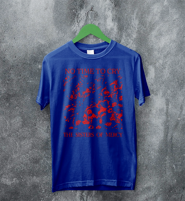 The Sisters of Mercy T-Shirt No Time To Cry Shirt Punk Rock Album Tee