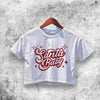 Santa Baby Crop Top Christmas Shirt Aesthetic Y2K Shirt
