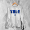 Yale University Sweatshirt Retro Campus Shirt Ivy League Research University US