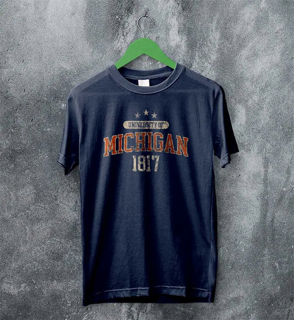University of Michigan T-shirt Michigan University Shirt National Universities