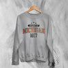 University of Michigan Sweatshirt Michigan University Shirt National Universities