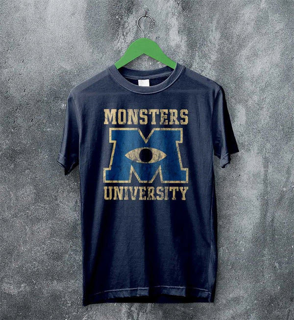 Monsters University Logo T-shirt Monsters Inc Shirt Monsters University