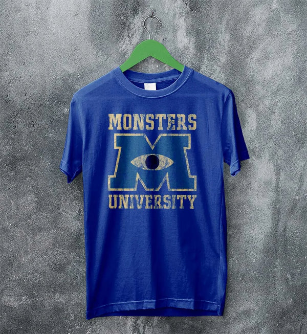 Monsters University Logo T-shirt Monsters Inc Shirt Monsters University