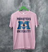 Monsters University Logo T-shirt Monsters Inc Shirt Monsters University