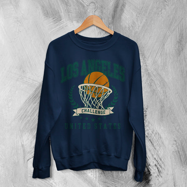 UCLA Sweatshirt Los Angeles Basketball Shirt University of California LA Merch