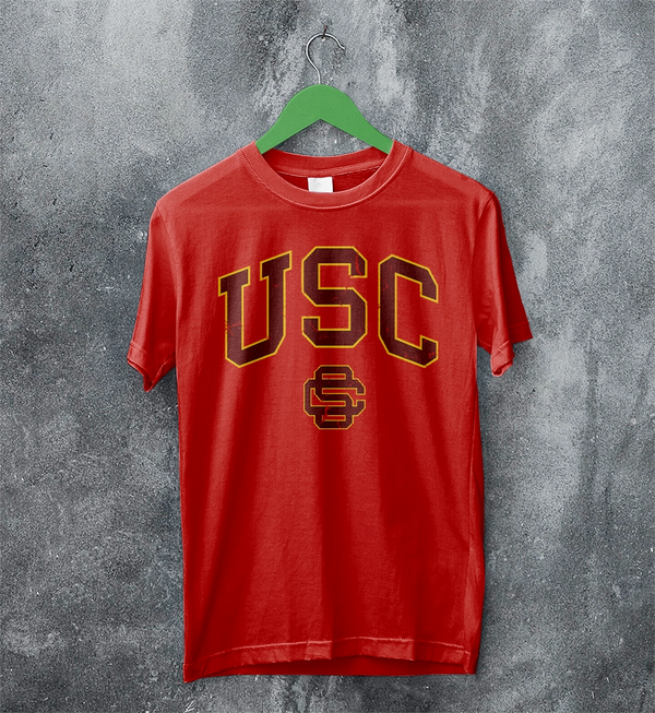 USC Logo T-shirt The University of Southern California Shirt SC LA Merch