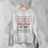 The Avengers Ugly Christmas Sweatshirt Sebastian Stan Sweater Gift For Christmas