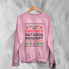 The Avengers Ugly Christmas Sweatshirt Natasha Romanoff Sweater Gift For Christmas