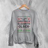 The Avengers Ugly Christmas Sweatshirt Elizabeth Olsen Sweater Gift For Christmas