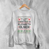 The Avengers Ugly Christmas Sweatshirt Elizabeth Olsen Sweater Gift For Christmas