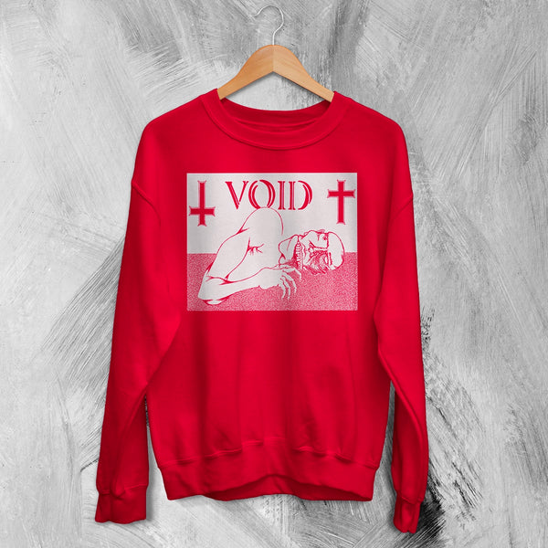 Void Band Sweatshirt Psycho Man Void Shirt Punk Hardcore Iconic Music Crewneck