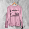 Void Band Sweatshirt Psycho Man Void Shirt Punk Hardcore Iconic Music Crewneck