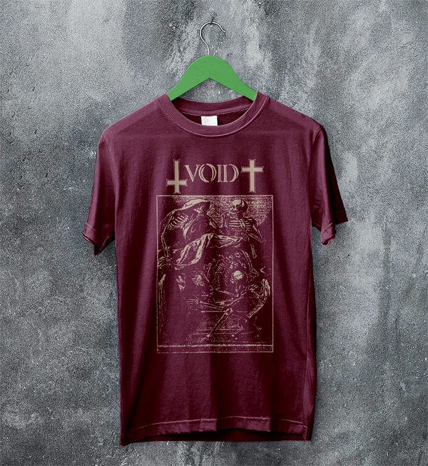 Void Condensed Flesh T-Shirt Album Punk Void Band Shirt Punk Rock Album Art Tee