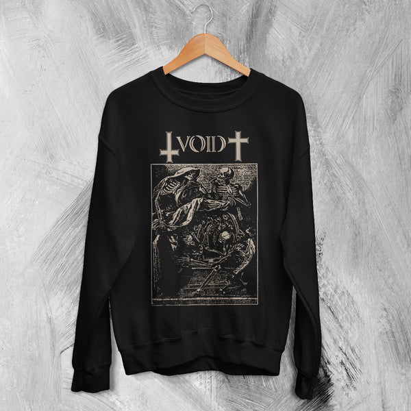 Void Condensed Flesh Sweatshirt Album Punk Void Band Shirt Punk Rock Album Art Crewneck