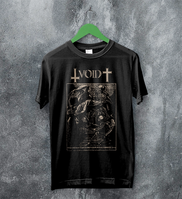 Void Condensed Flesh T-Shirt Album Punk Void Band Shirt Punk Rock Album Art Tee