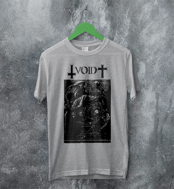Void Condensed Flesh T-Shirt Album Punk Void Band Shirt Punk Rock Album Art Tee