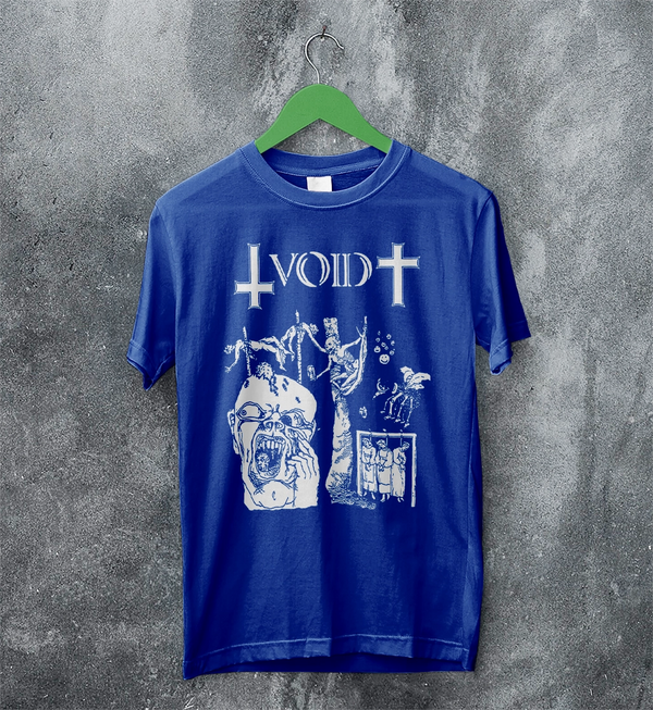 Void Band T-Shirt Zombie Punk Void Shirt Vintage Skeleton Punk Rock Tee