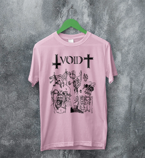 Void Band T-Shirt Zombie Punk Void Shirt Vintage Skeleton Punk Rock Tee