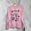 Void Band Sweatshirt Zombie Punk Void Shirt Vintage Skeleton Punk Rock Crewneck