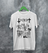 Void Band T-Shirt Zombie Punk Void Shirt Vintage Skeleton Punk Rock Tee