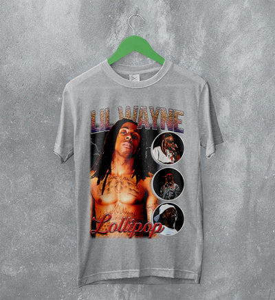 Lil Wayne Bootleg T-Shirt Lollipop Tee Lil Wayne Shirt Tha Carter III Rapper