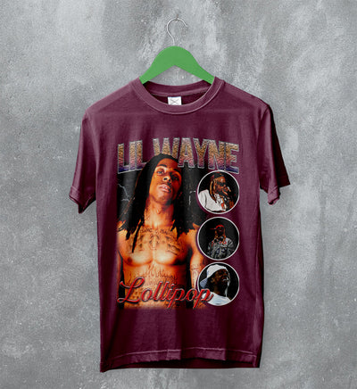 Lil Wayne Bootleg T-Shirt Lollipop Tee Lil Wayne Shirt Tha Carter III Rapper
