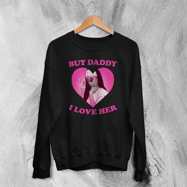 Aaliyah Lover Sweatshirt Love Aaliyah Bootleg Shirt Queen of Urban Pop Hip Hop Crewneck - Black - WorldWideShirt