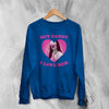 Aaliyah Lover Sweatshirt Love Aaliyah Bootleg Shirt Queen of Urban Pop Hip Hop Crewneck - Royal Blue - WorldWideShirt