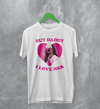 Aaliyah Lover T-Shirt Love Aaliyah Bootleg Shirt Queen of Urban Pop Hip Hop Tee - White - WorldWideShirt