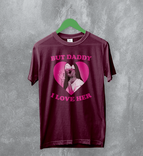 Aaliyah Lover T-Shirt Love Aaliyah Bootleg Shirt Queen of Urban Pop Hip Hop Tee - Red Maroon - WorldWideShirt