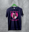 Aaliyah Lover T-Shirt Love Aaliyah Bootleg Shirt Queen of Urban Pop Hip Hop Tee - Navy Blue - WorldWideShirt