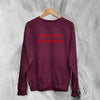 Aaliyah Sweatshirt Ask Aaliyah Bootleg Shirt Queen of Urban Pop Merch Hip Hop Crewneck - Red Maroon - WorldWideShirt