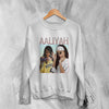 Aaliyah Sweatshirt Bootleg Aaliyah Singer Sweater Princess of R&B Merch - WorldWideShirt