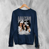 Aaliyah Sweatshirt Bootleg Hip Hop Sweater Queen of Urban Pop Merch - WorldWideShirt