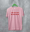 Aaliyah T-Shirt Ask Aaliyah Bootleg Shirt Queen of Urban Pop Merch Hip Hop Tee - Light Pink - WorldWideShirt