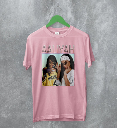 Aaliyah T-Shirt Bootleg Aaliyah Singer Shirt Princess of R&B Merch - WorldWideShirt