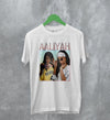 Aaliyah T-Shirt Bootleg Aaliyah Singer Shirt Princess of R&B Merch - WorldWideShirt