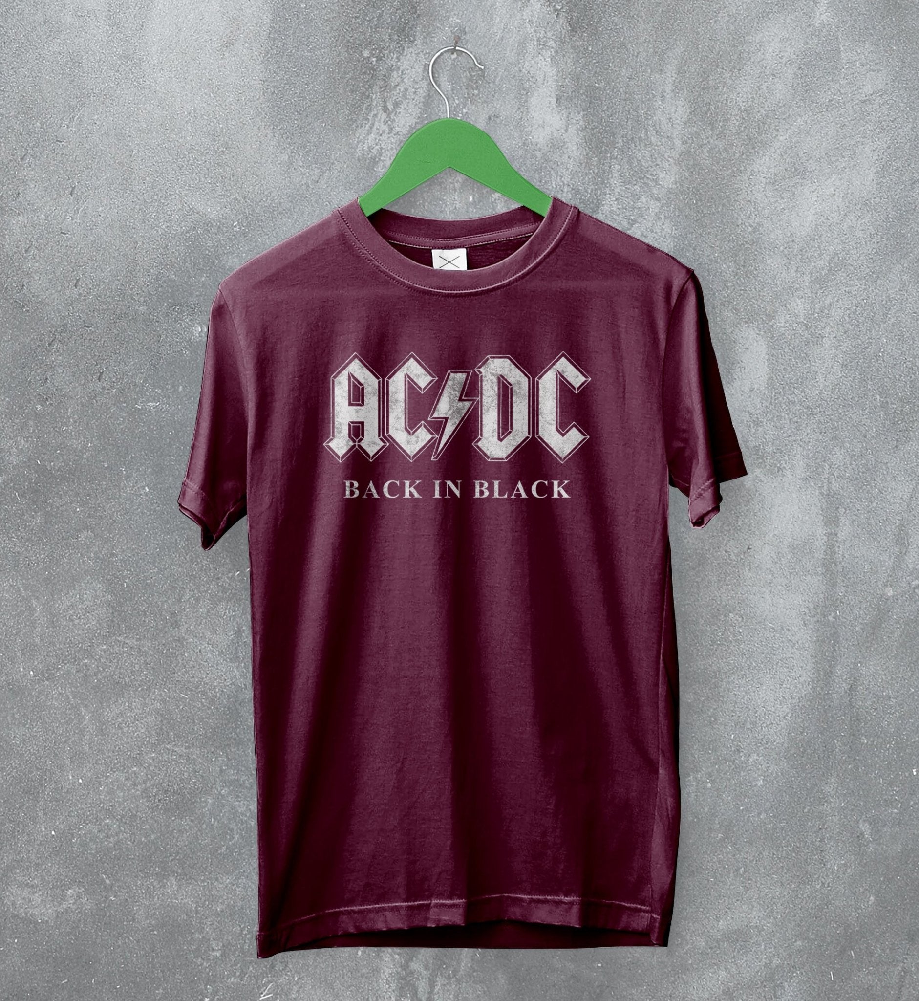 ACDC Men's Back In Black T-Shirt - Black Merchandise | Zavvi - Foto 9