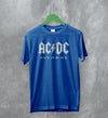 ACDC Logo T-Shirt Back in Black AC/DC Shirt Rock Band Merch - WorldWideShirt