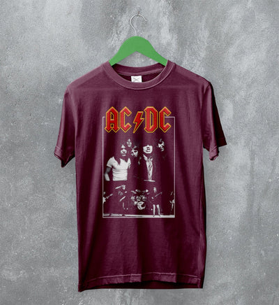 ACDC T-Shirt AC/DC Heavy Metal Shirt Rock Band Music Merch - WorldWideShirt