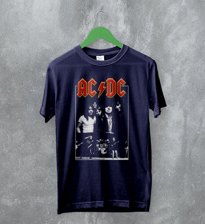 ACDC T-Shirt AC/DC Heavy Metal Shirt Rock Band Music Merch - WorldWideShirt