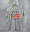 ACDC T-Shirt High Voltage AC/DC Shirt Rock Band Music Merch - WorldWideShirt