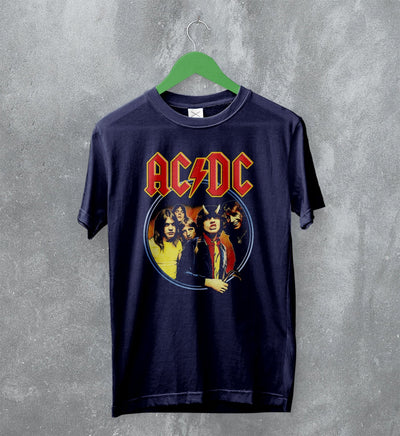 AC/DC T-Shirt Highway to Hell ACDC Shirt Rock Band Merch - WorldWideShirt